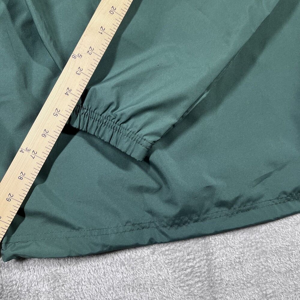 Charles River Adult Pack-N-Go Pullover Size M Green Wind & Water-Resistant NEW - Picture 8 of 12